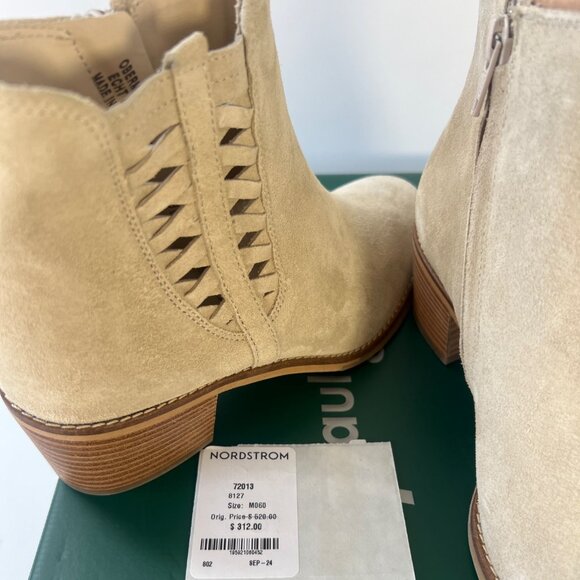 Paul Green Vienna Biscuit Suede Booties Women Ankle Boots Size UK3.5 US6 - Picture 9 of 9